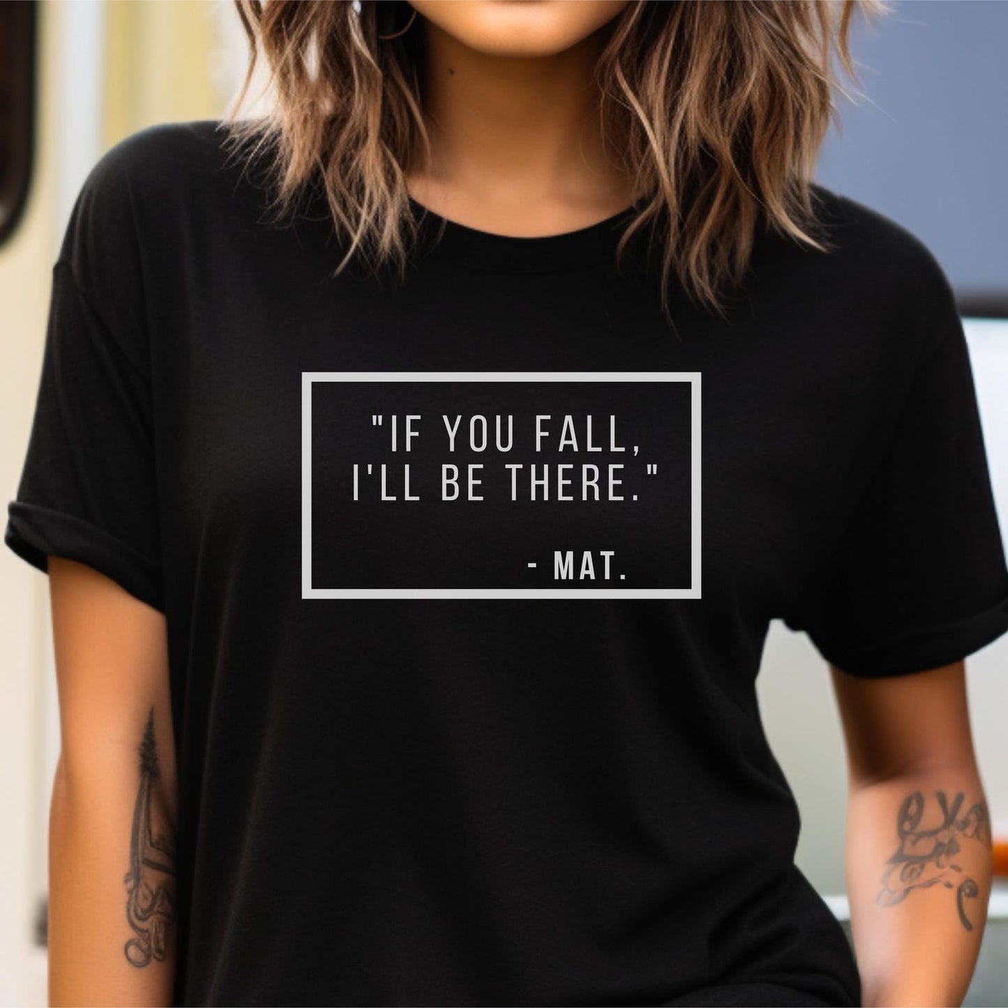 Funny Yoga Mat Quote Unisex Tee | Yogi Fitness Enthusiast Gift Shirt