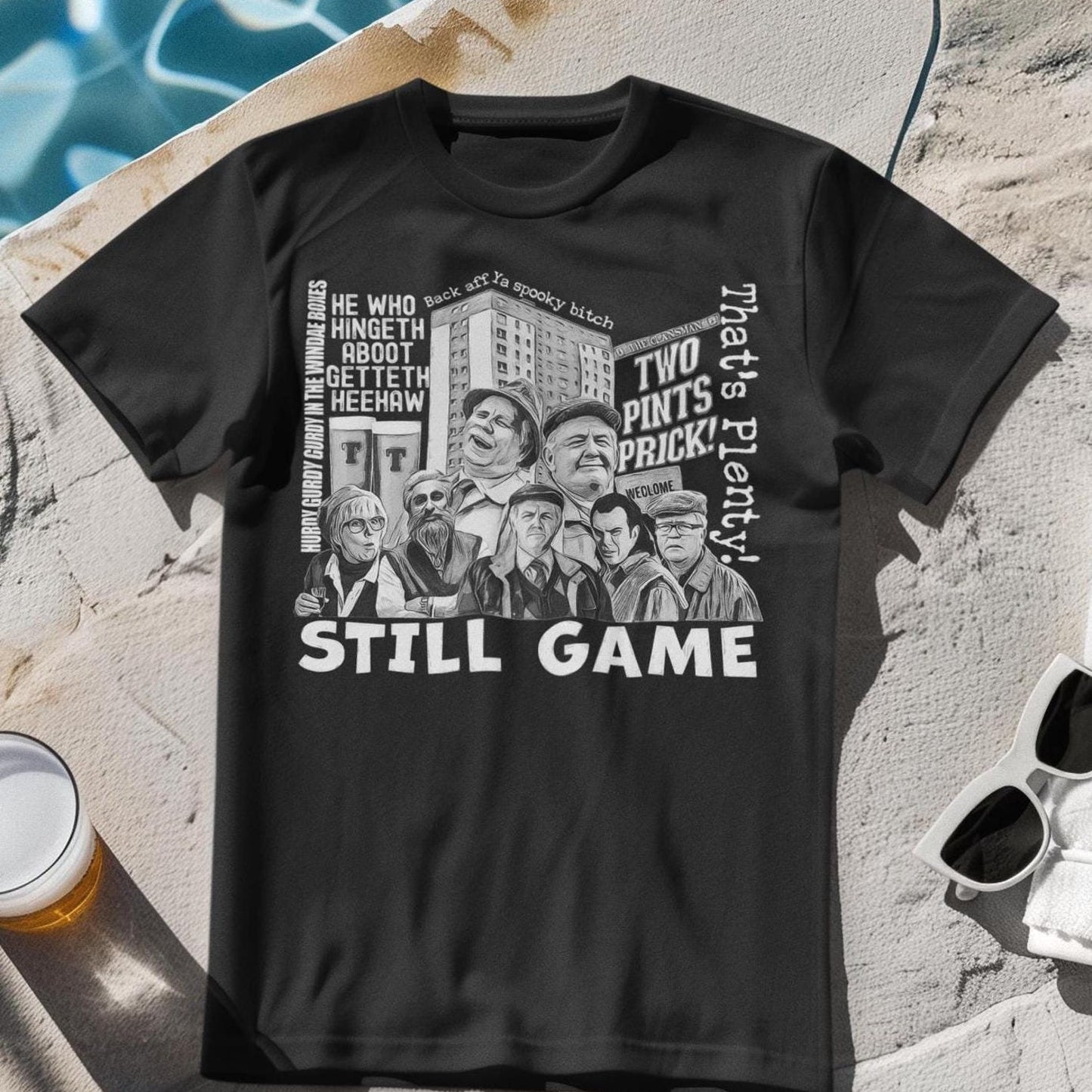 Still Game T-Shirt | Funny Scottish Sitcom Tee | Jack And Victor Inspired Shirt