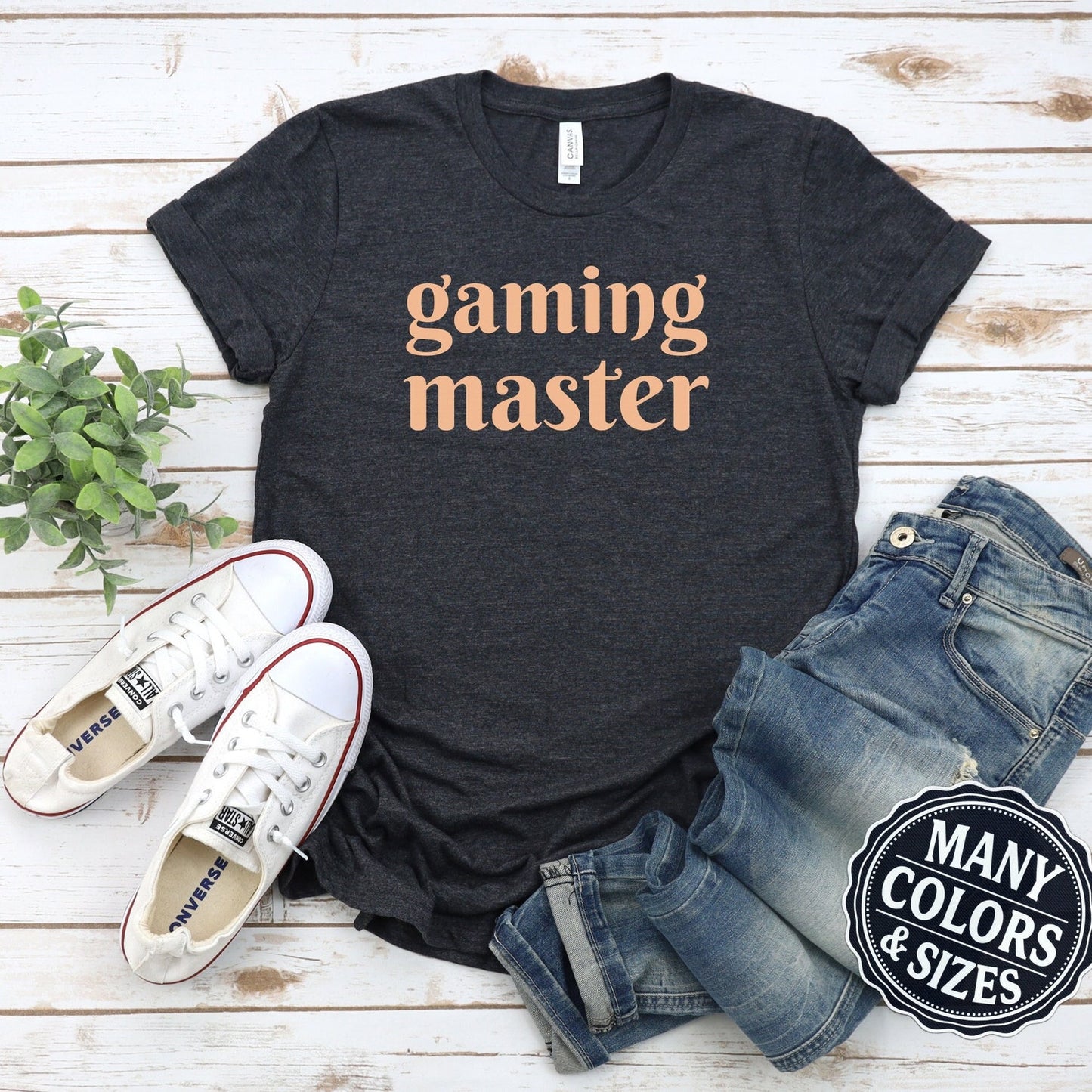 Gaming Master T-Shirt: Funny Gamer Gift Tee
