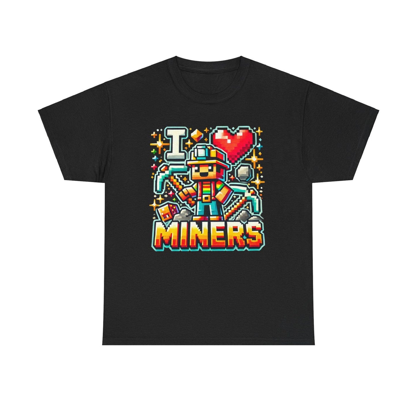 Miners Tribute T-Shirt | Funny Gaming Meme Shirt | Y2K Retro Shirt For Gamers