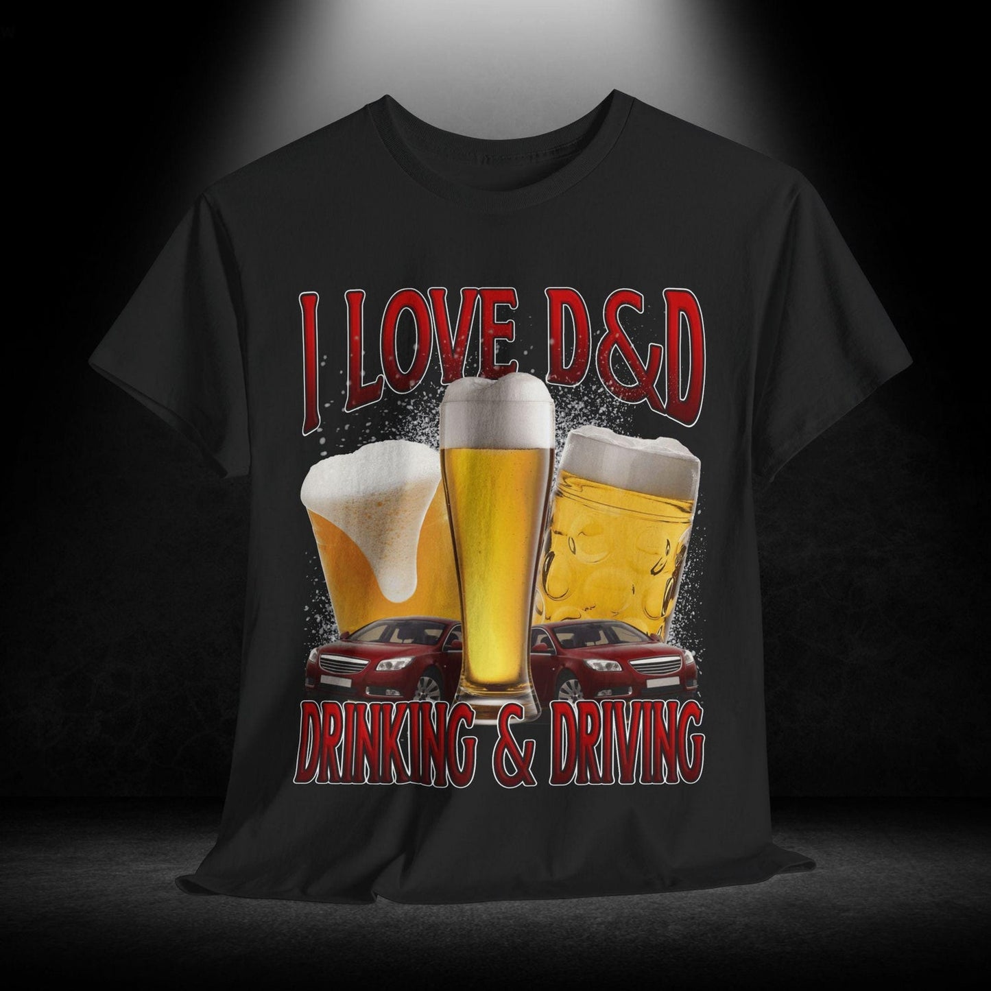 D&D Gaming Shirt | Funny Drinking Meme Tee | Unisex Sizes For Gamers