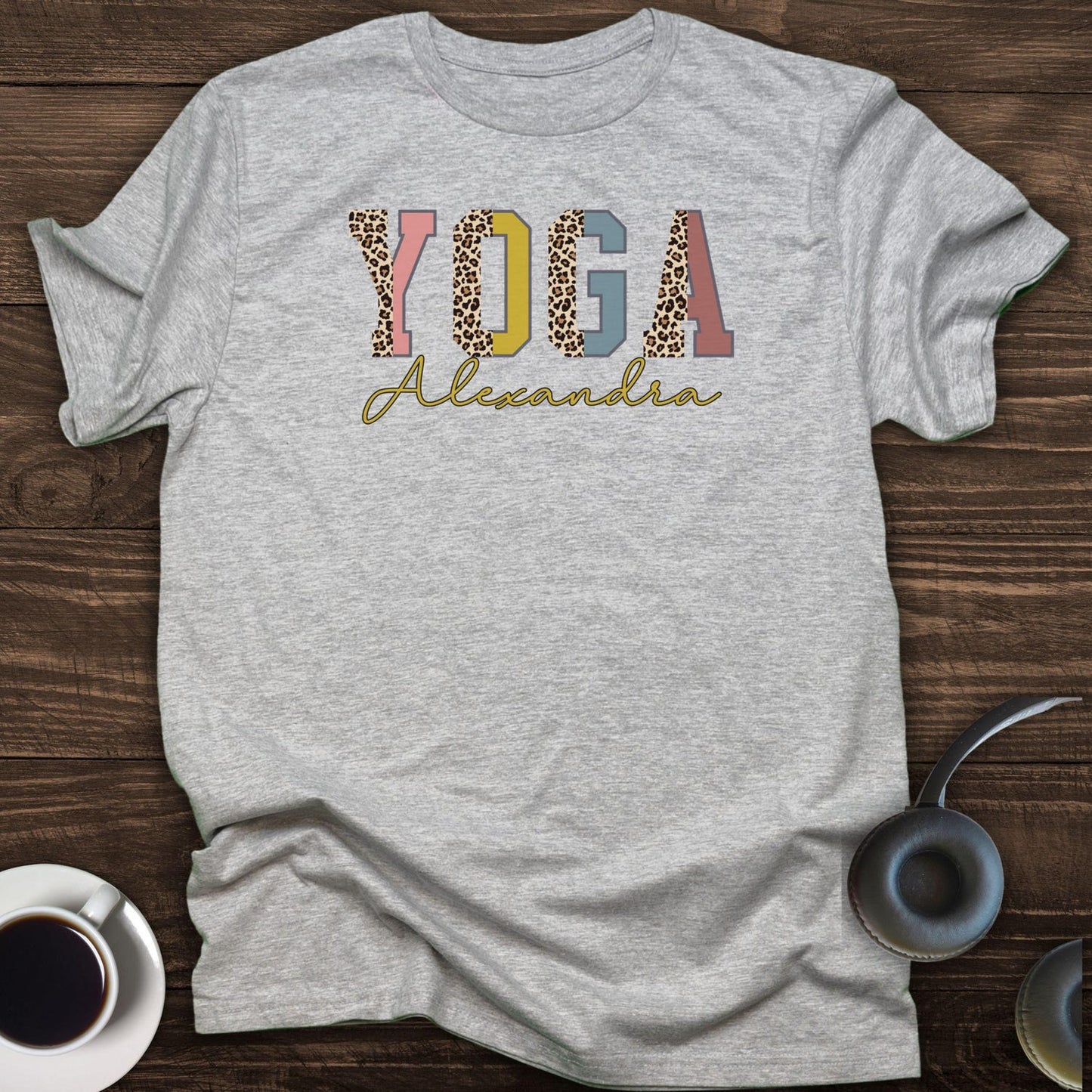 Custom Personalized Yoga Shirt | Yoga Lover Instructor Teacher Funny Gift