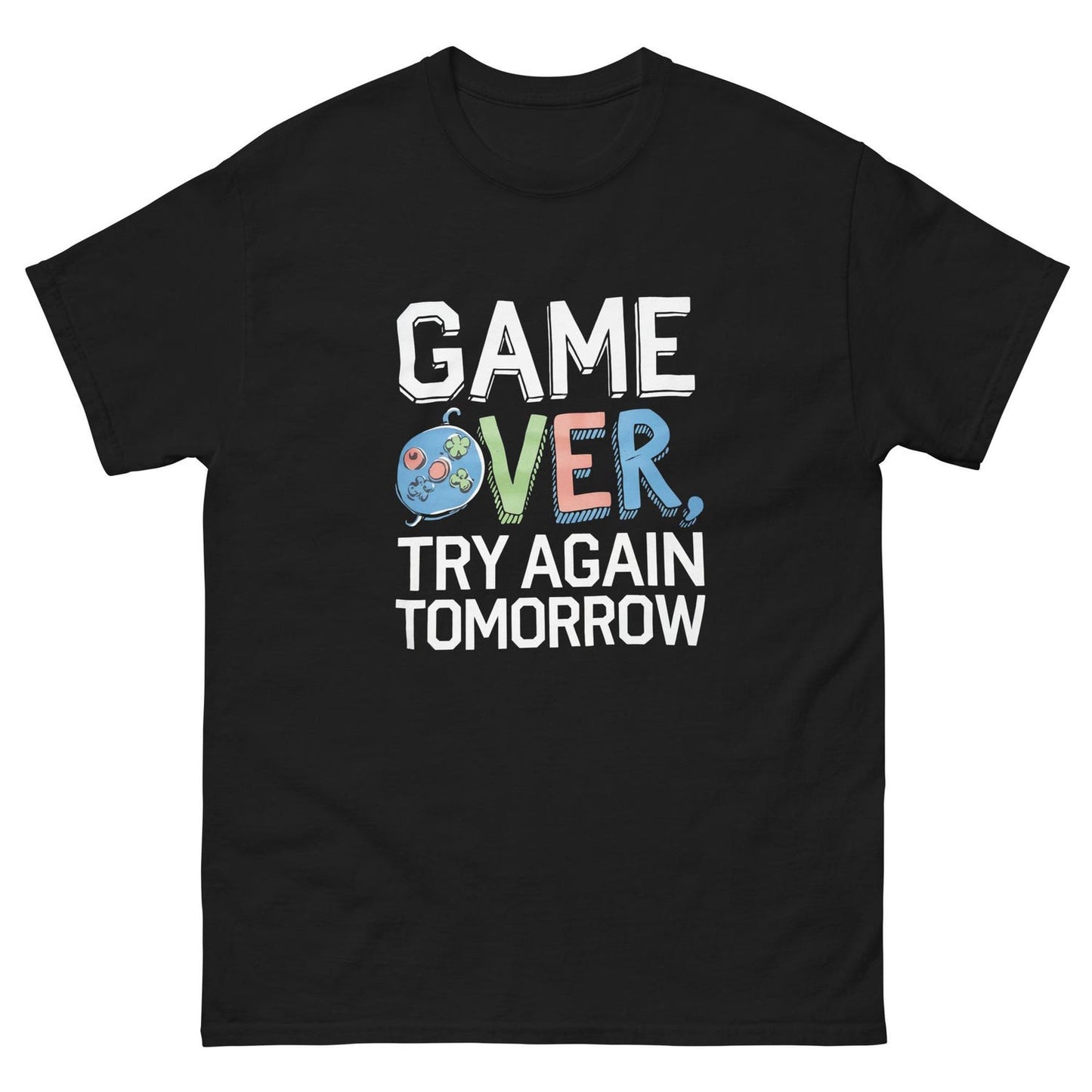 Game Over Gamer T-Shirt: Retro Video Game Tee