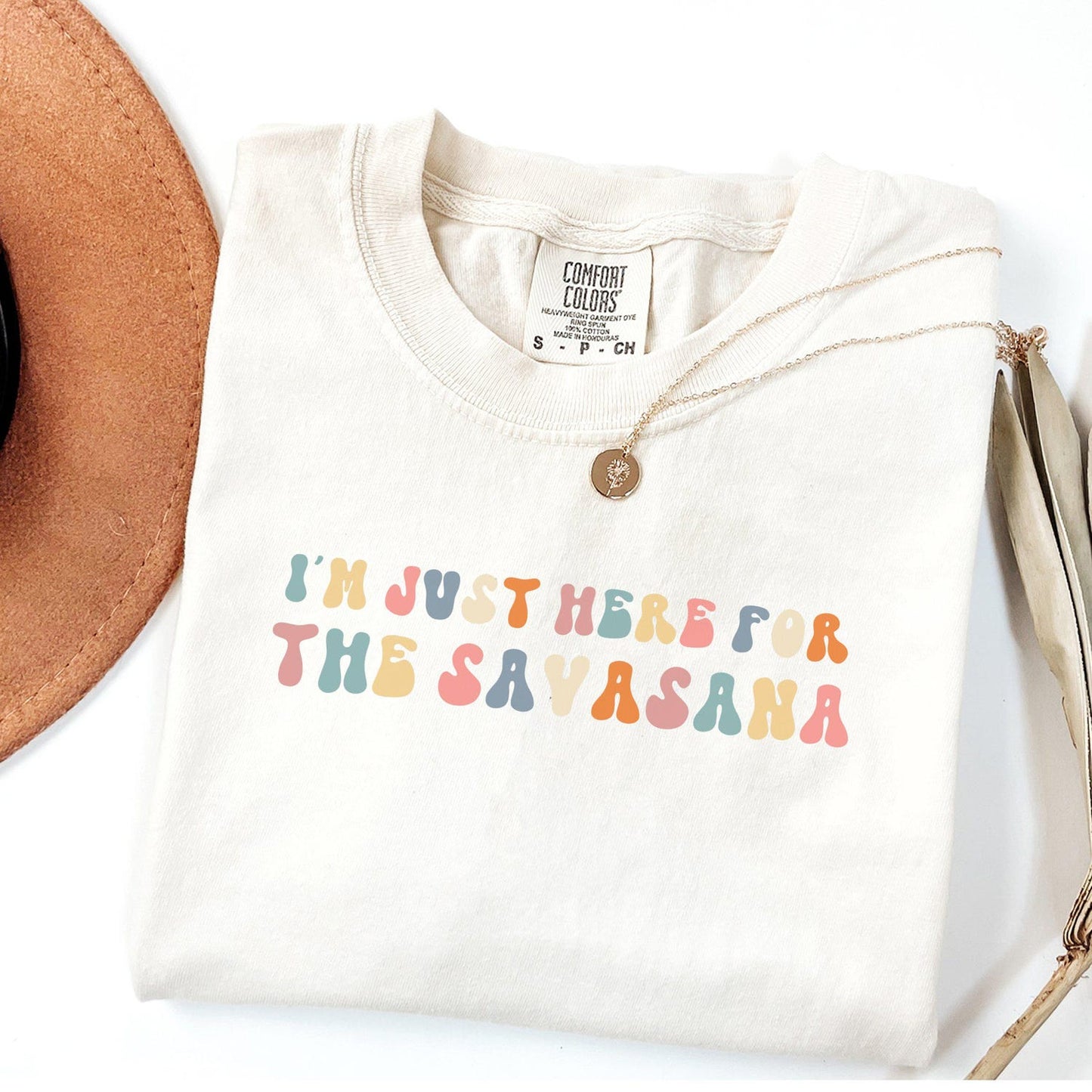 Funny Savasana Yoga Shirt: Comfort Colors Yogi Gift for Relaxation