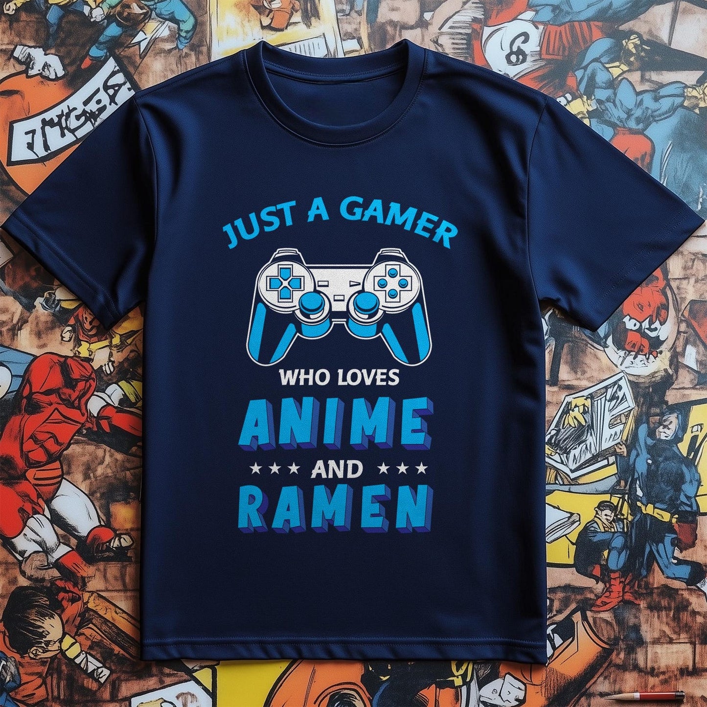Anime Ramen T-Shirt | Funny Otaku Gift | Gamer Apparel