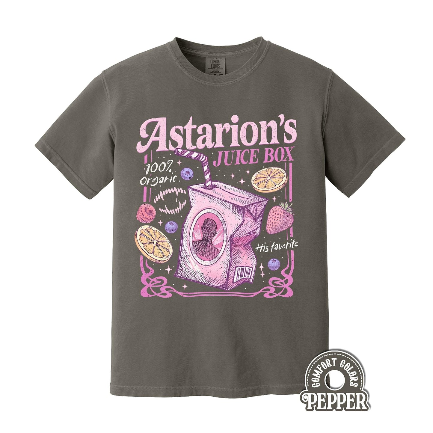 Astarion's Juice Box BG3 Shirt | Funny Astarion Game Fan T Shirt | Dark Humor Tee Gift