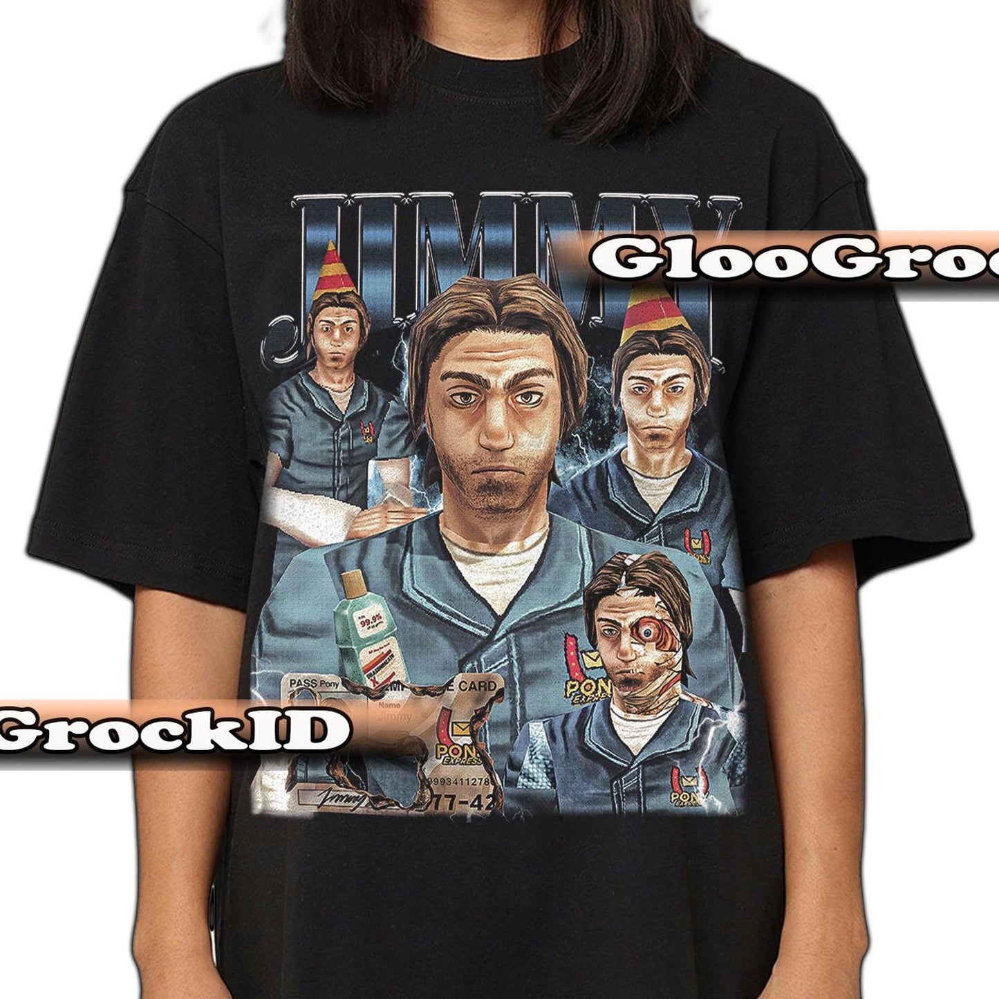 Jimmy Mouthwashing Video Game Graphic Tee – Funny Absurd Gaming Shirt – Indie Game Character Merch – Gift for Gamer Fan Ironic