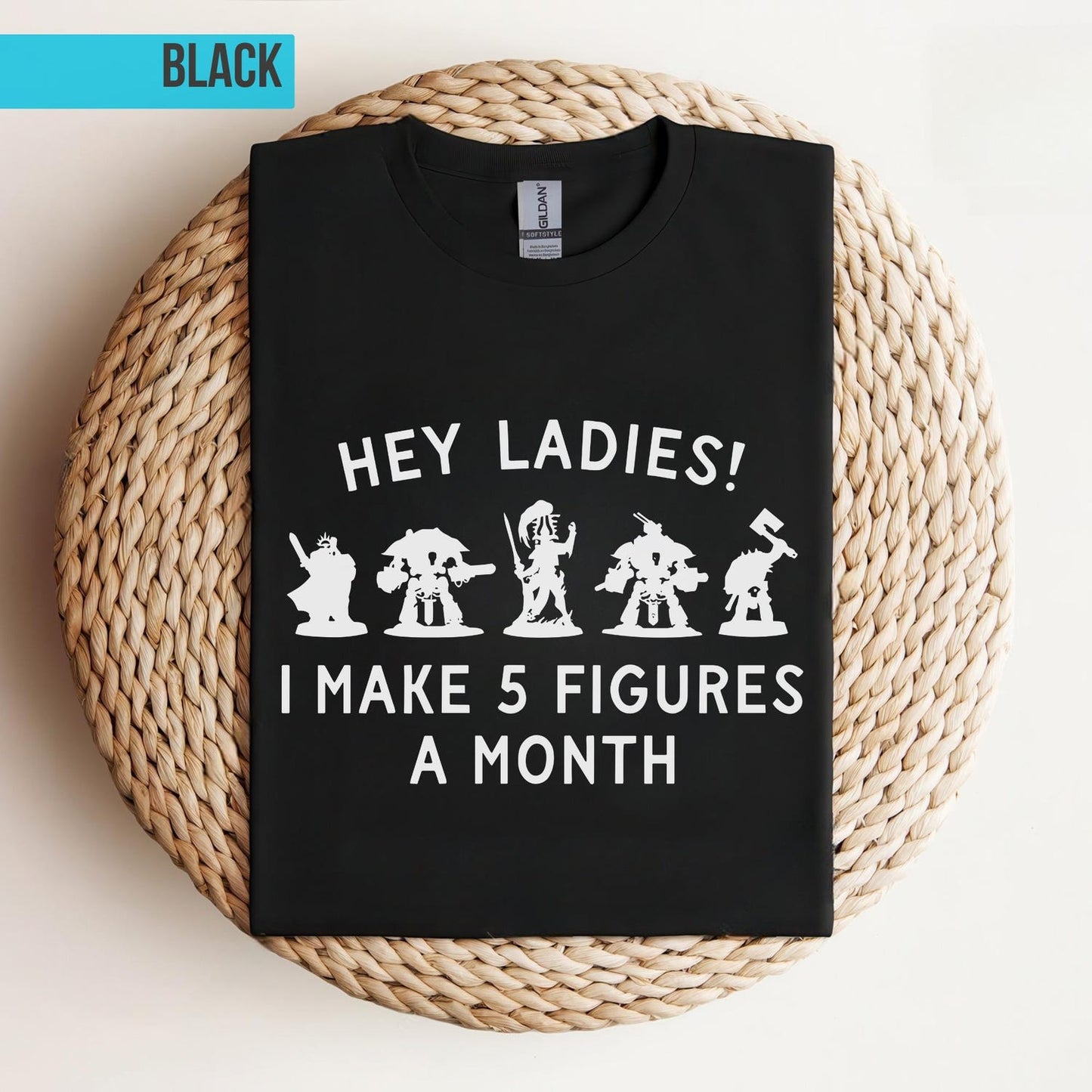 Wargamer T-Shirt | Funny Miniature Painter Gift | For Tabletop Gamers