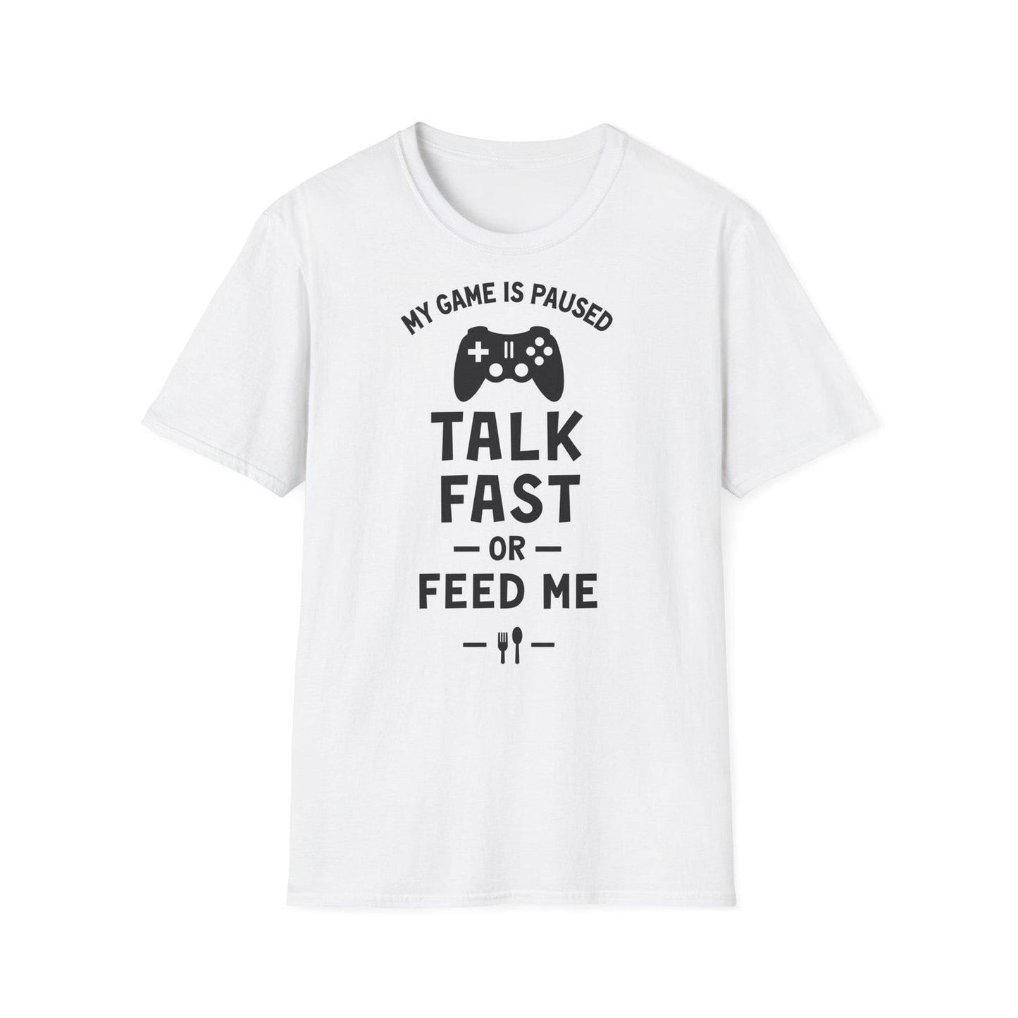 Gaming Quote T-Shirt | My Game Is Paused | Funny Gamer Tee | Unisex Shirt for Gamers | Gift for Gaming Fans, Birthday Gifts