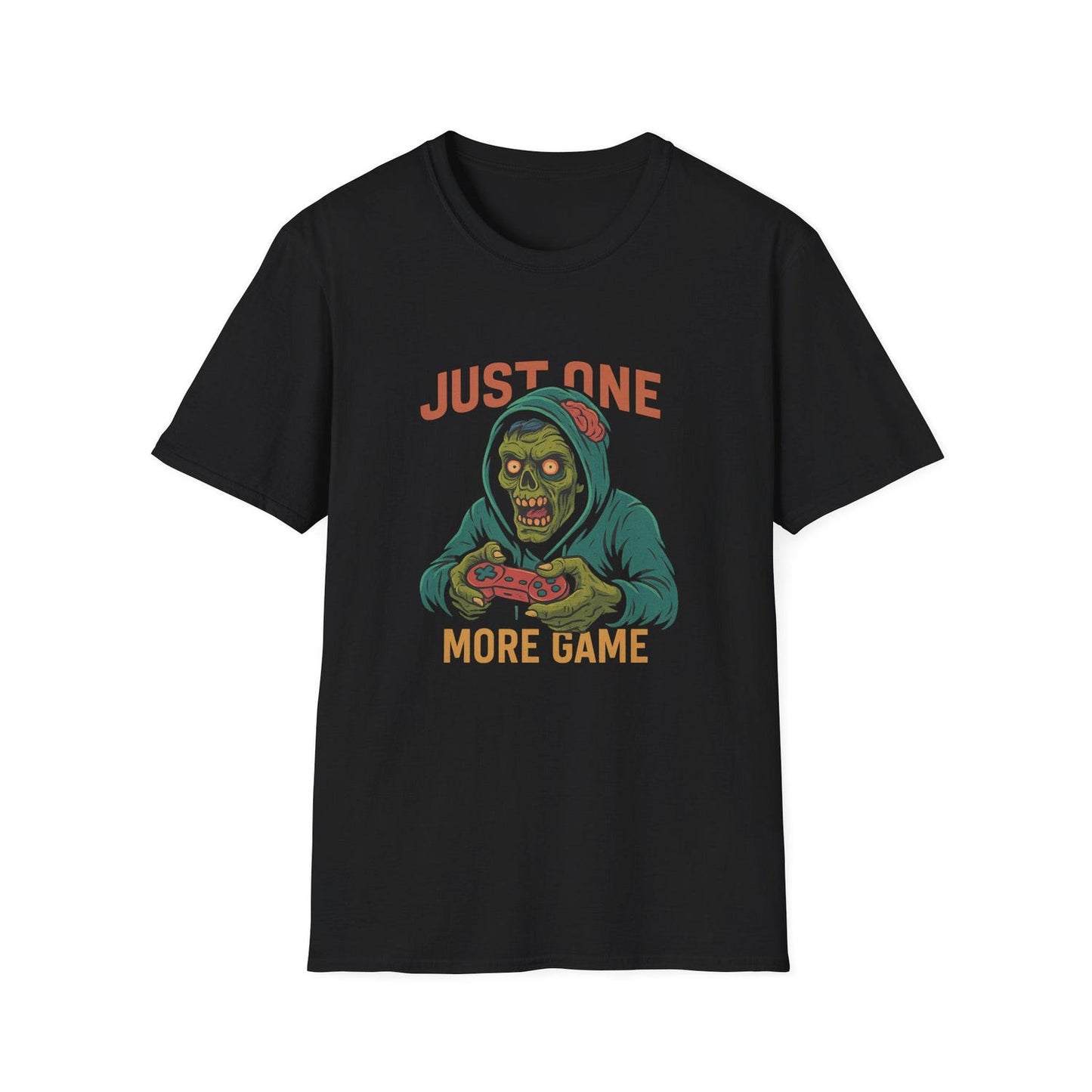 Zombie Gamer T-Shirt | Funny Video Game Lover Gift | Halloween Gaming Tee