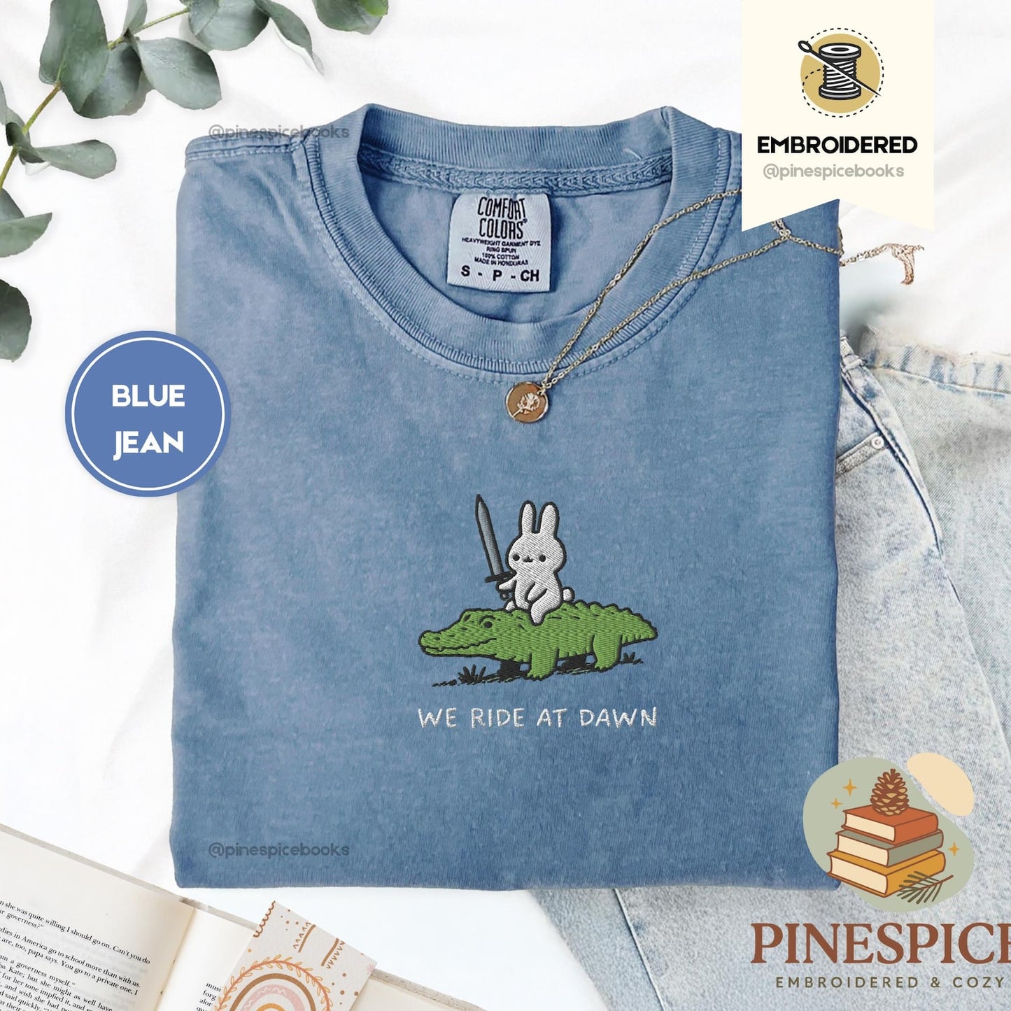 We Ride at Dawn T-Shirt | Funny Ren Faire Shirt | Whimsical Animal Top