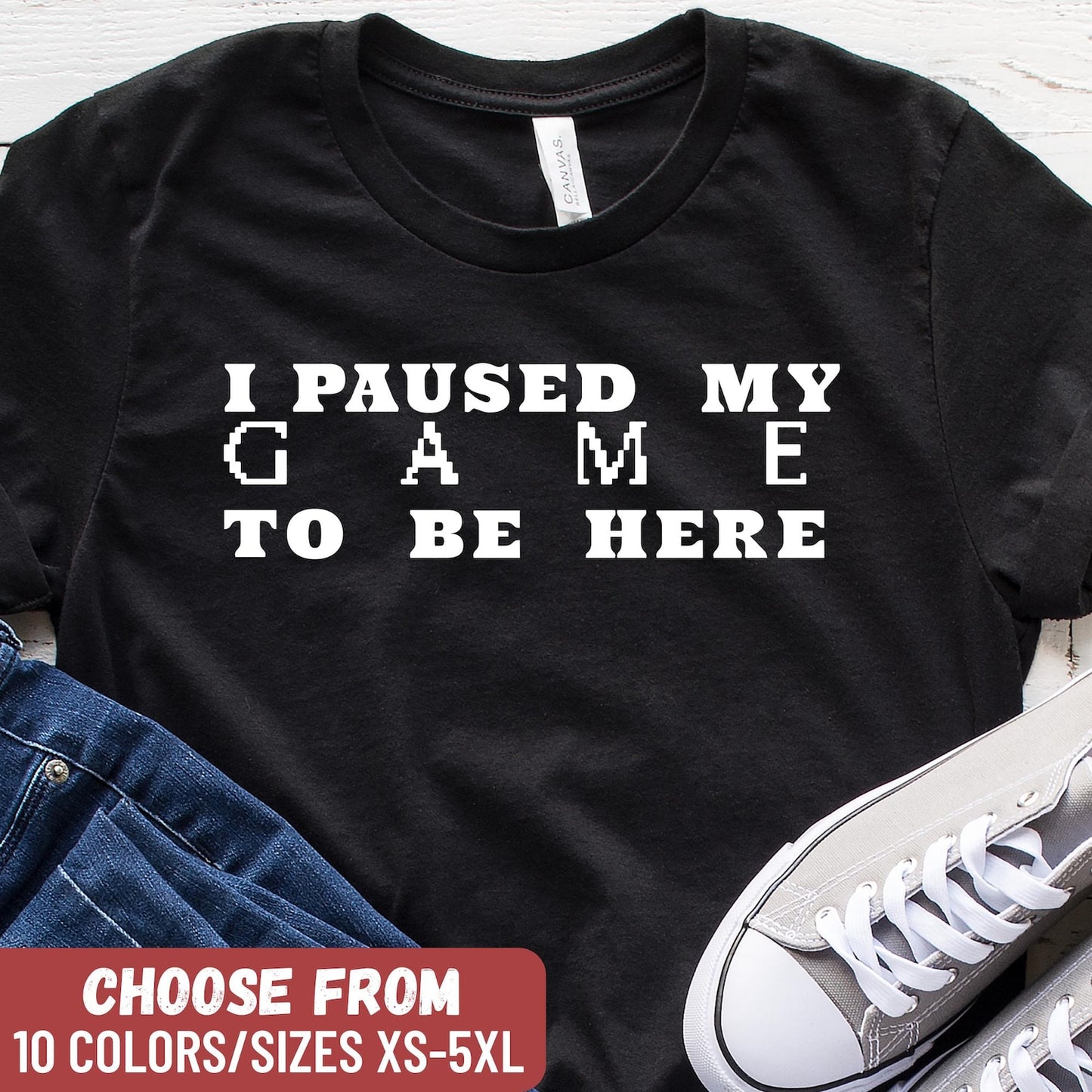 Gaming T-Shirt For Men | Funny Father's Day Shirt | Gaming Gift For Gamers