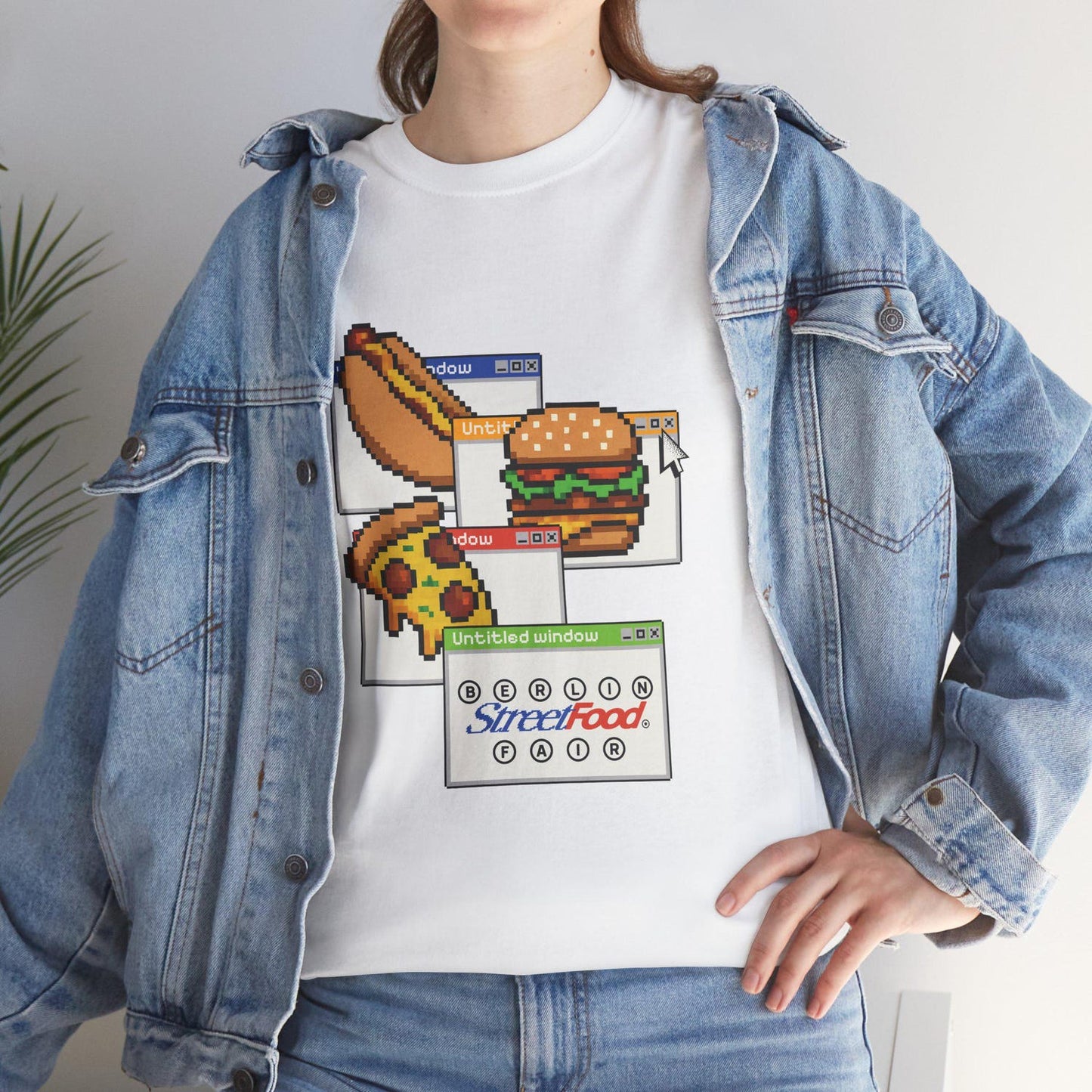 Pixel Art Food T-Shirt | Funny Computer Gamer Shirt | Retro Style Gaming Tshirt