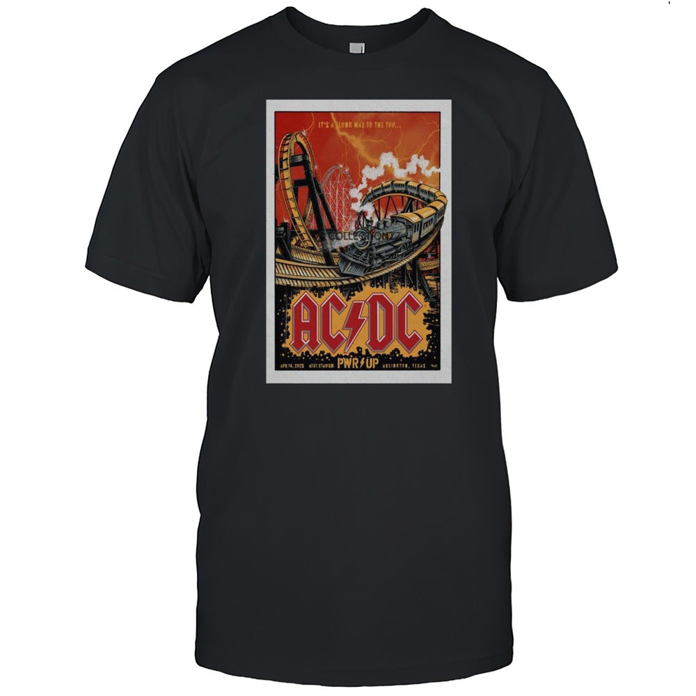 Its A Long Way To The Top AC DC At ATT Stadium In Arlington TX On Apr 14 2025 Tour T shirt