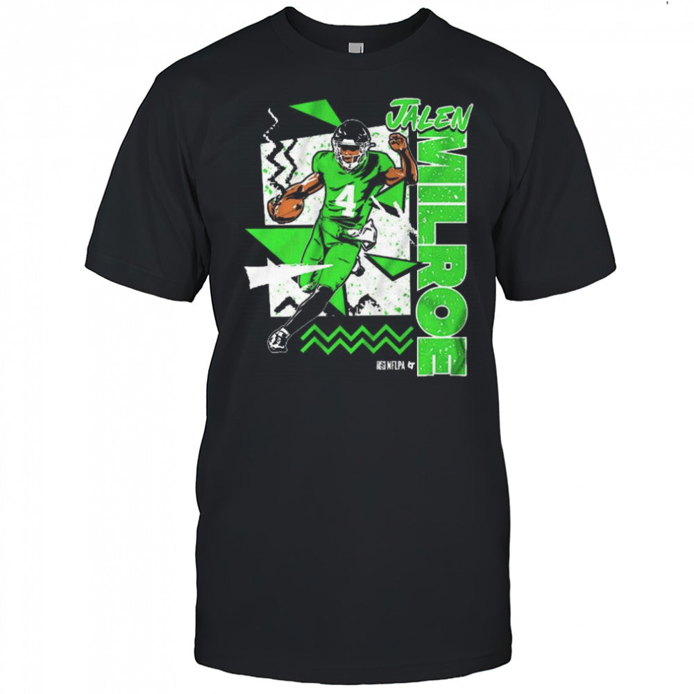 Jalen Milroe Seattle Seahawks 90s Style NFL Draft 2025 Vintage t shirt