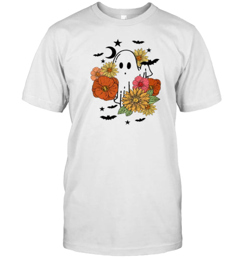 Japanese Style Halloween Ghost T Shirt