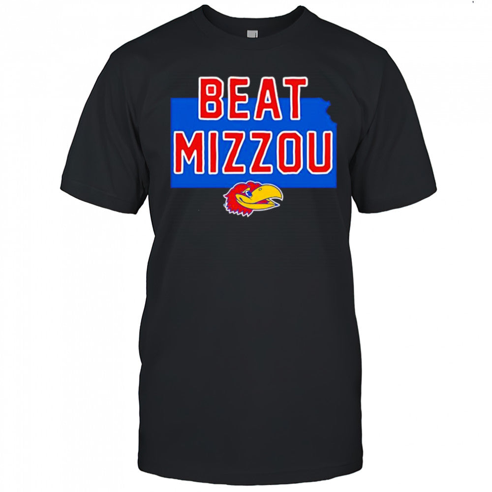 Jayhawk Kansas Beat Mizzou logo shirt