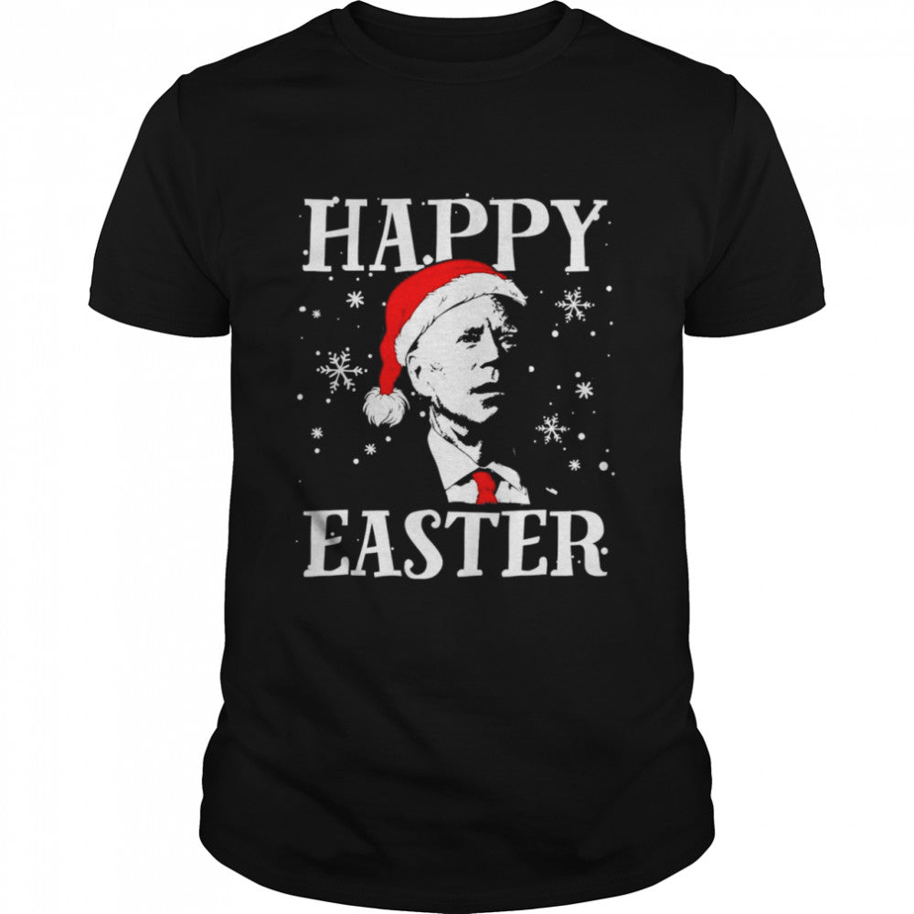 Joe Biden Santa meme Hat Happy Easter Ugly Christmas T Shirt