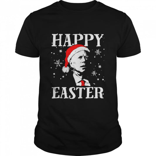 Joe Biden Santa meme Hat Happy Easter Ugly Christmas T Shirt