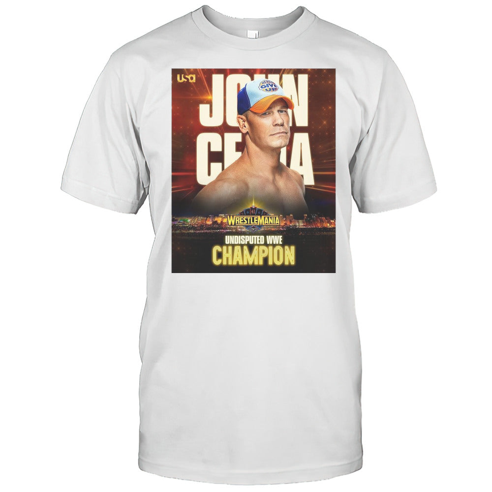 John Cena WrestleMania 41 Vegas Undisputed WWE Champion 2025 T shirt