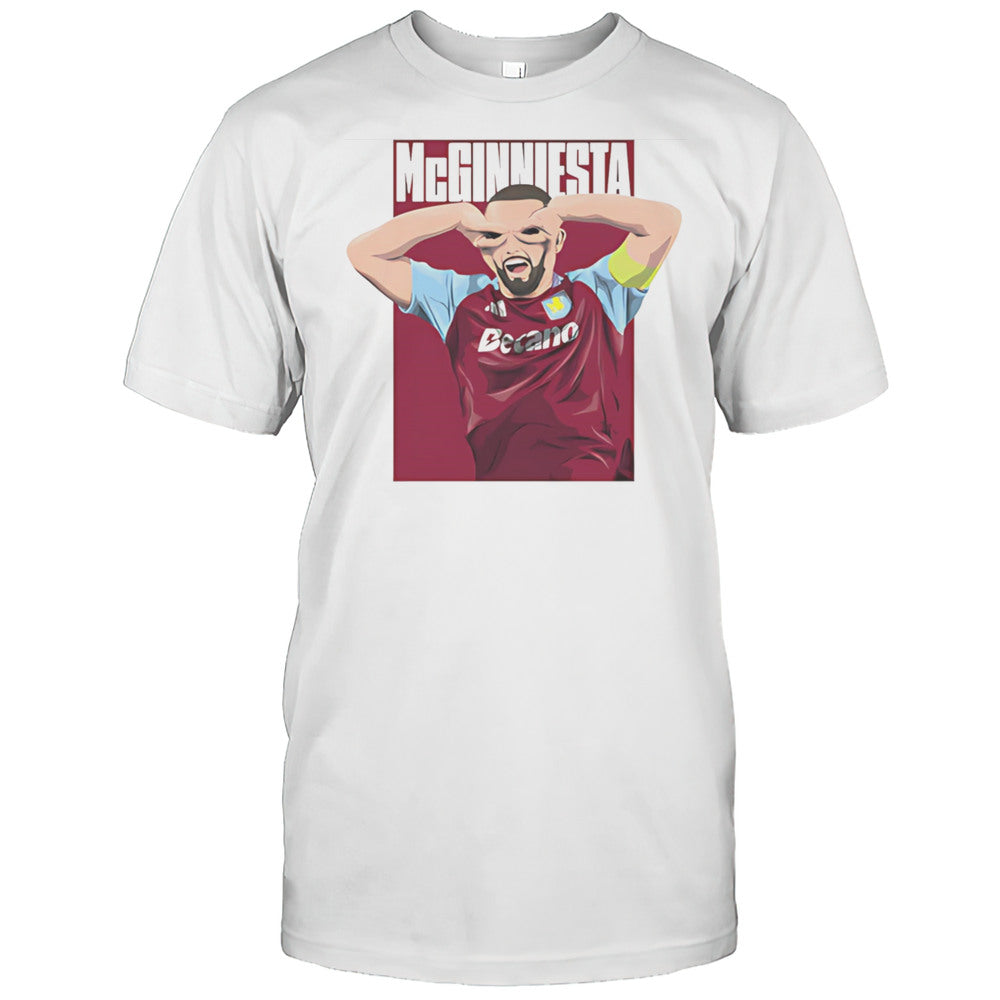 John McGinn McGinniesta Aston Villa Shirt