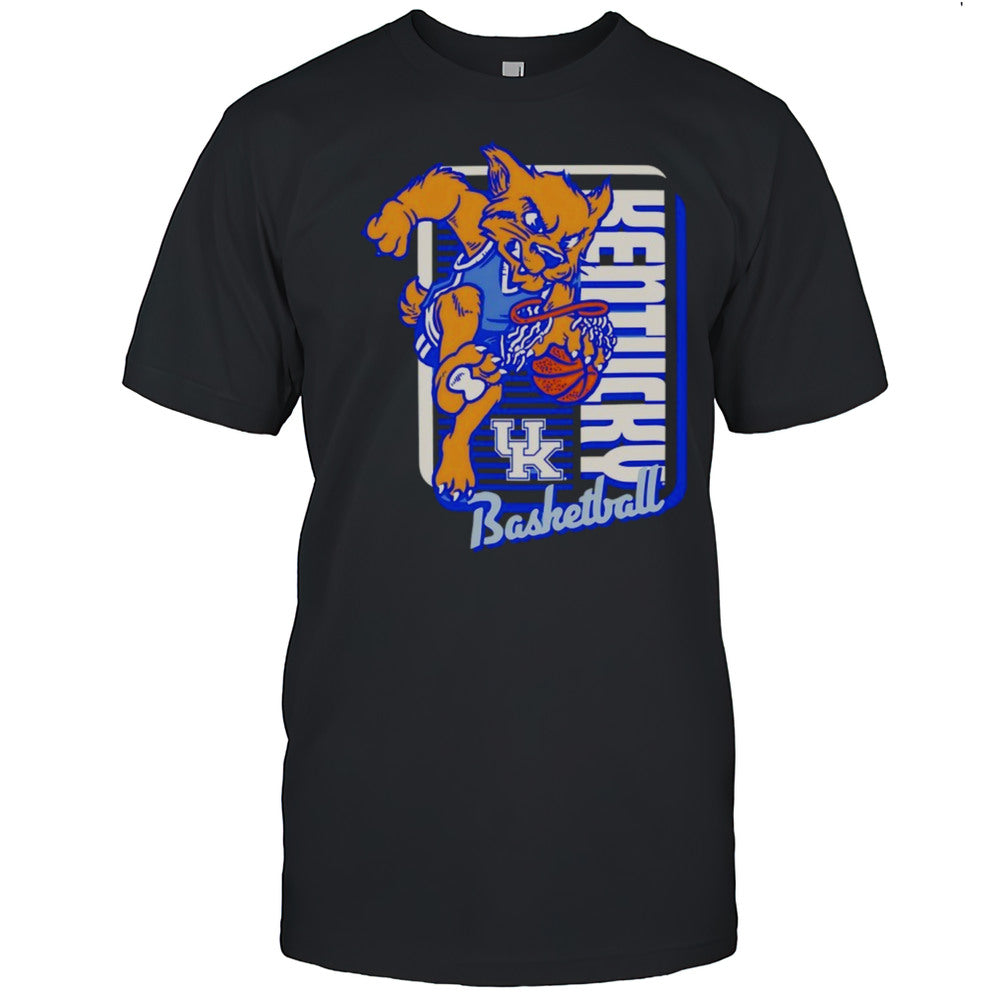 Kentucky Wildcats Basketball Mascot Dunk Shirt
