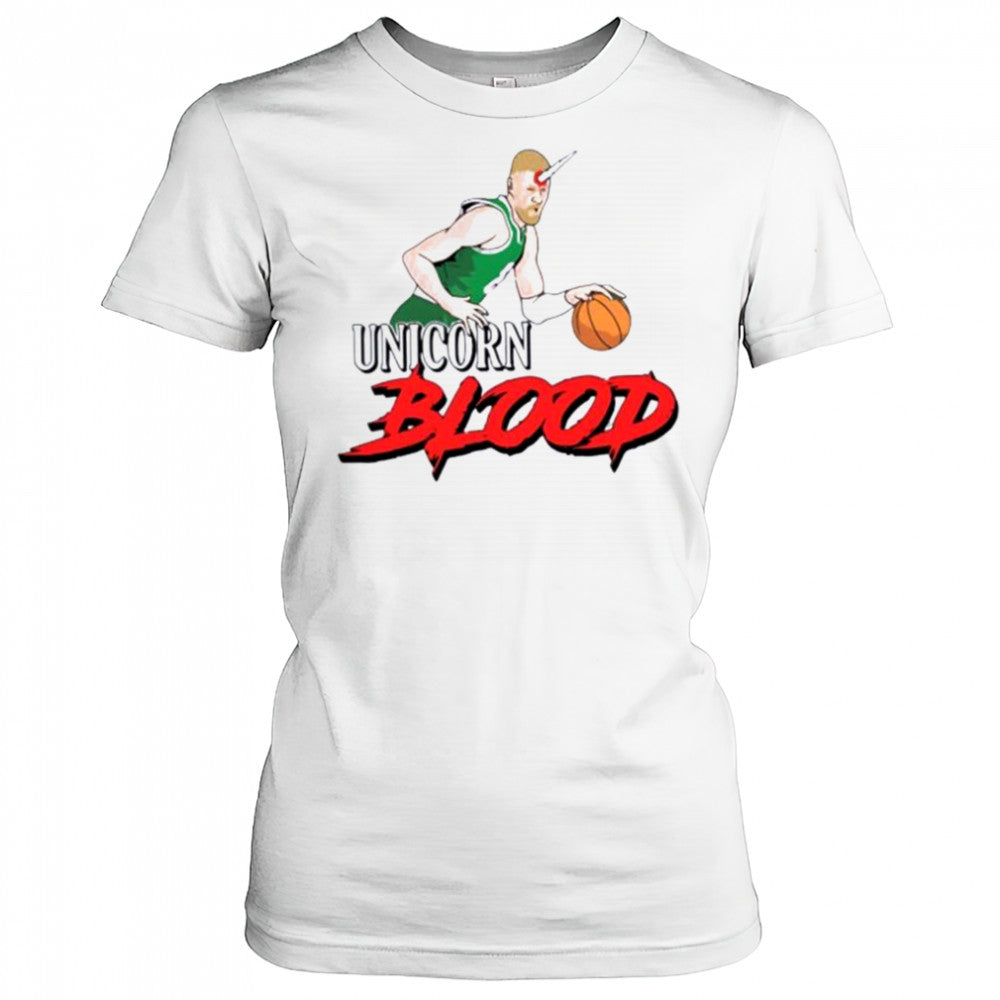 Kristaps Porzingis Unicorn Blood Boston Celtics shirt