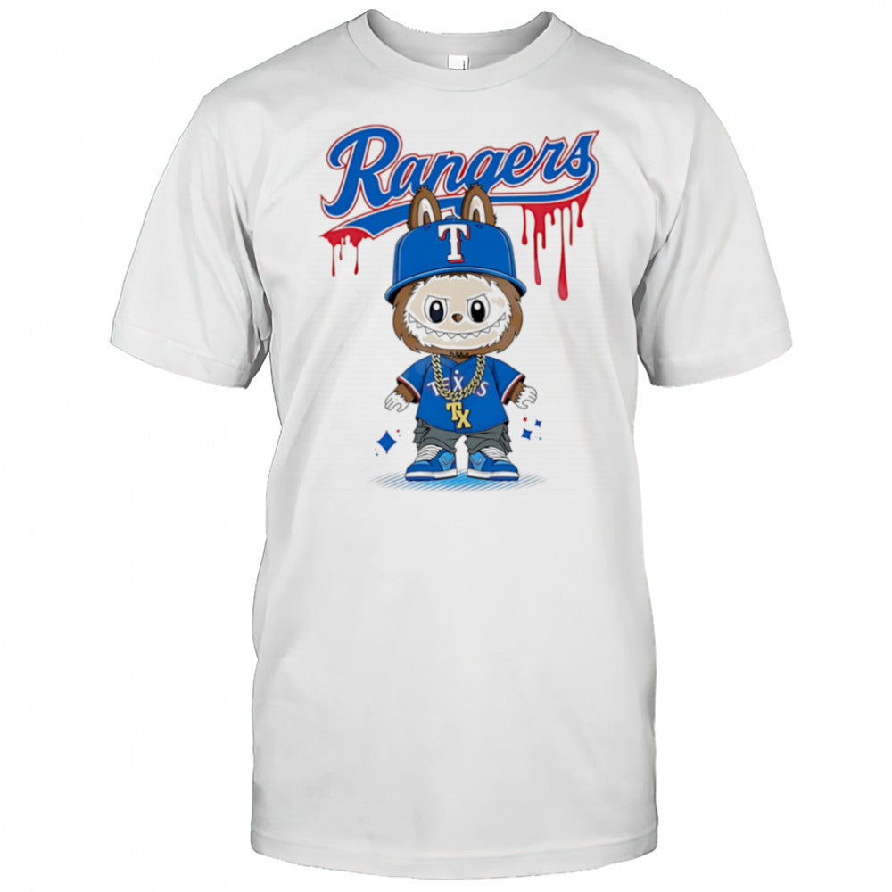 Labubu Texas Rangers Globe shirt