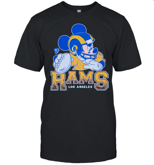 Los Angeles Rams Disney Mickey shirt