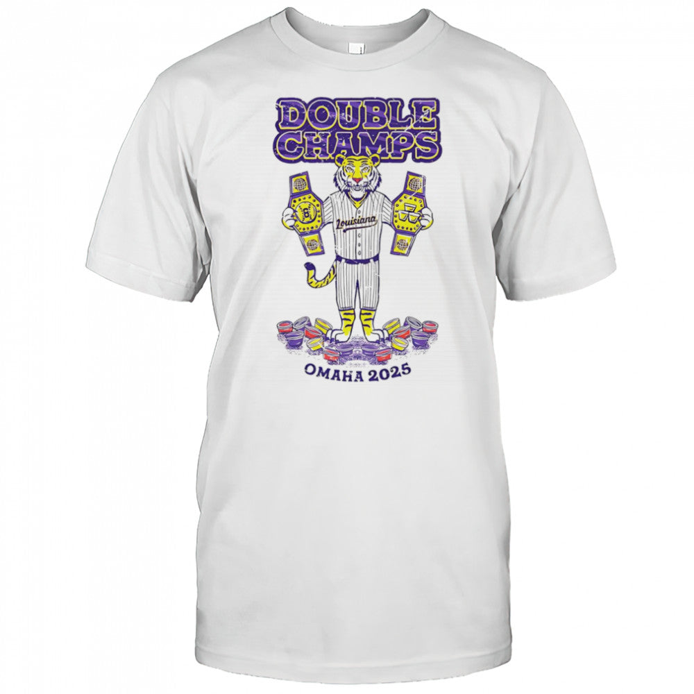 Louisiana Double Champs Omaha 2025 shirt