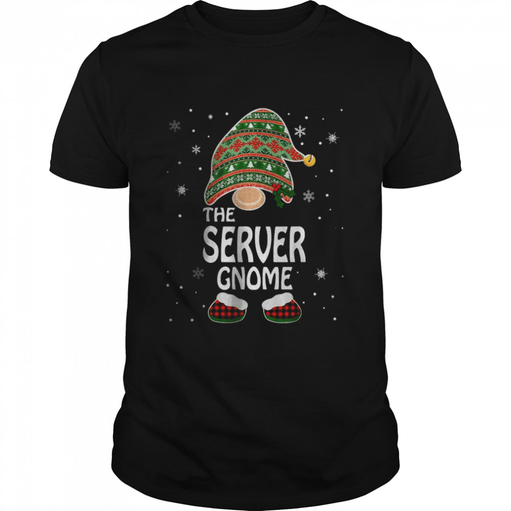 Matching Family Costumes The Server Gnome Christmas T Shirt