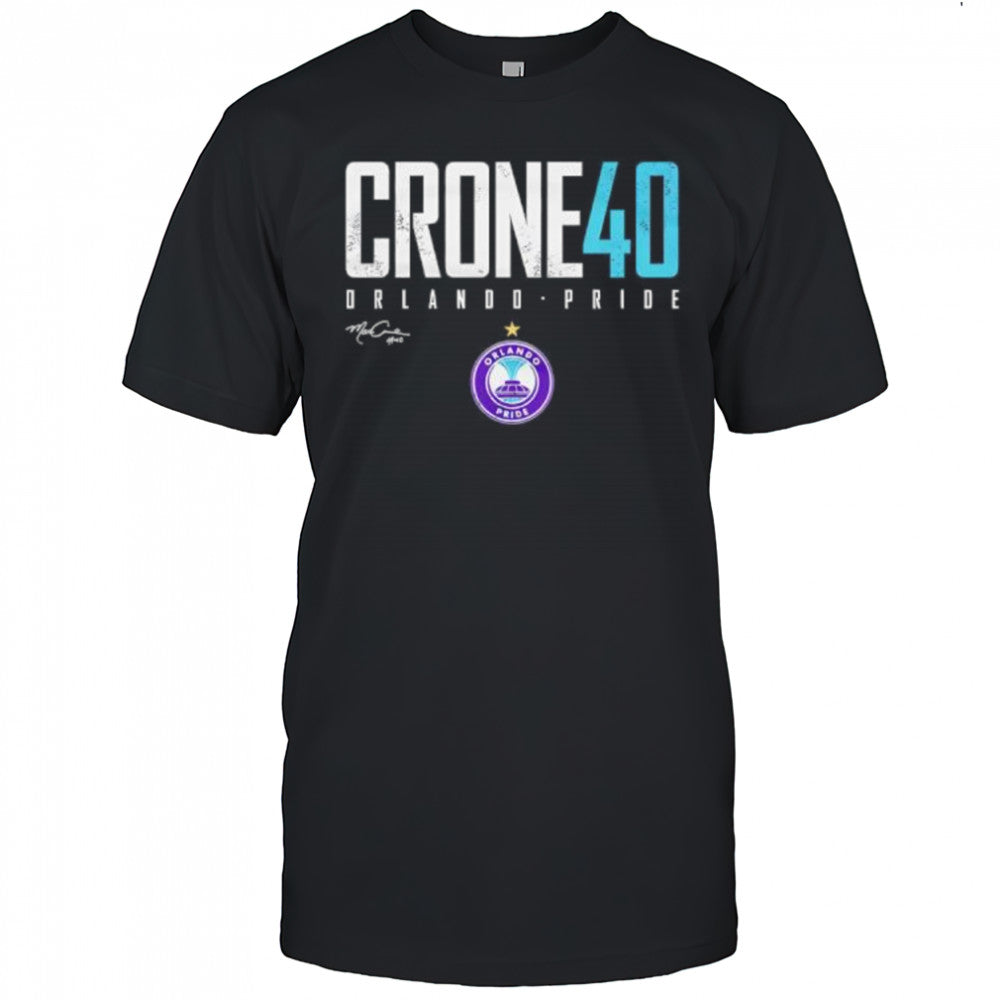 McKinley Crone 40 Orlando Pride Elite shirt
