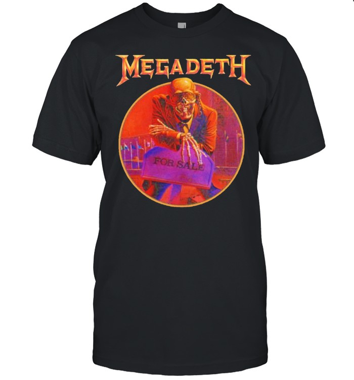 Megadeth peace sells tracklist shirt