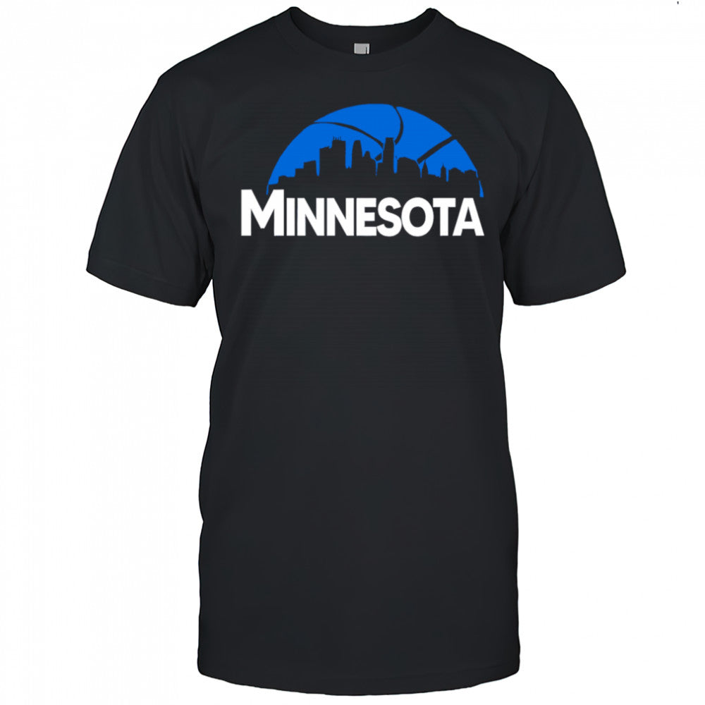 Minnesota Timberwolves Cityscape Skyline style 2025 shirt