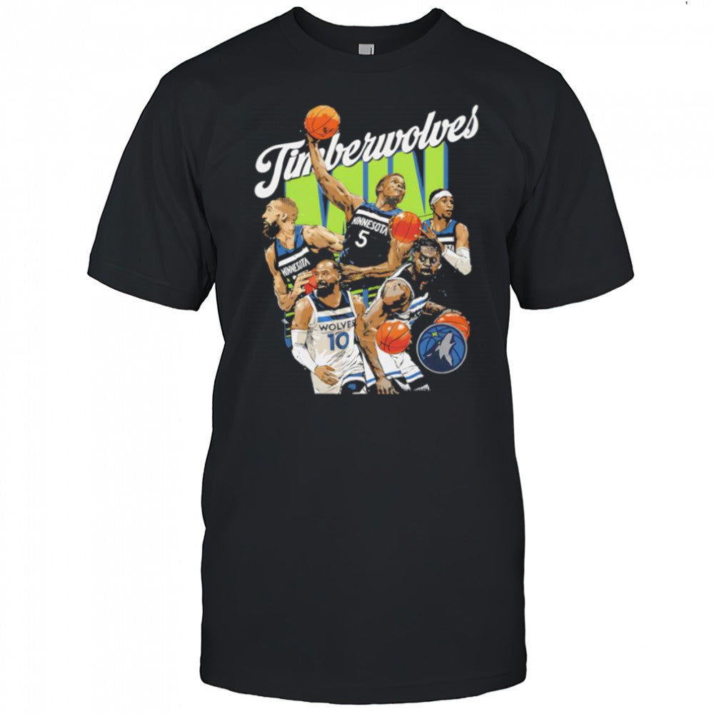 Minnesota Timberwolves Starting 5 shirt