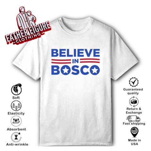 Believe In Bosco Football T Shirt