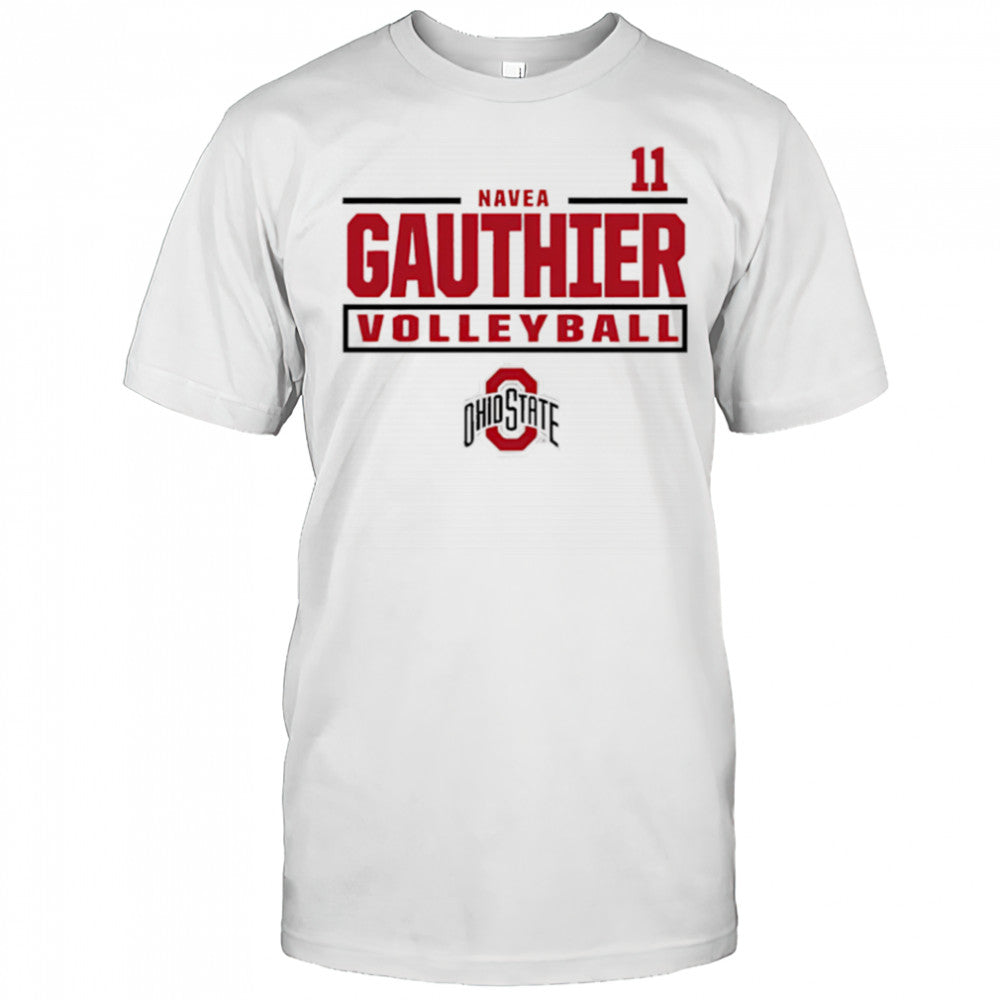 Navea Gauthier Ohio State Buckeyes Volleyball 11 shirt