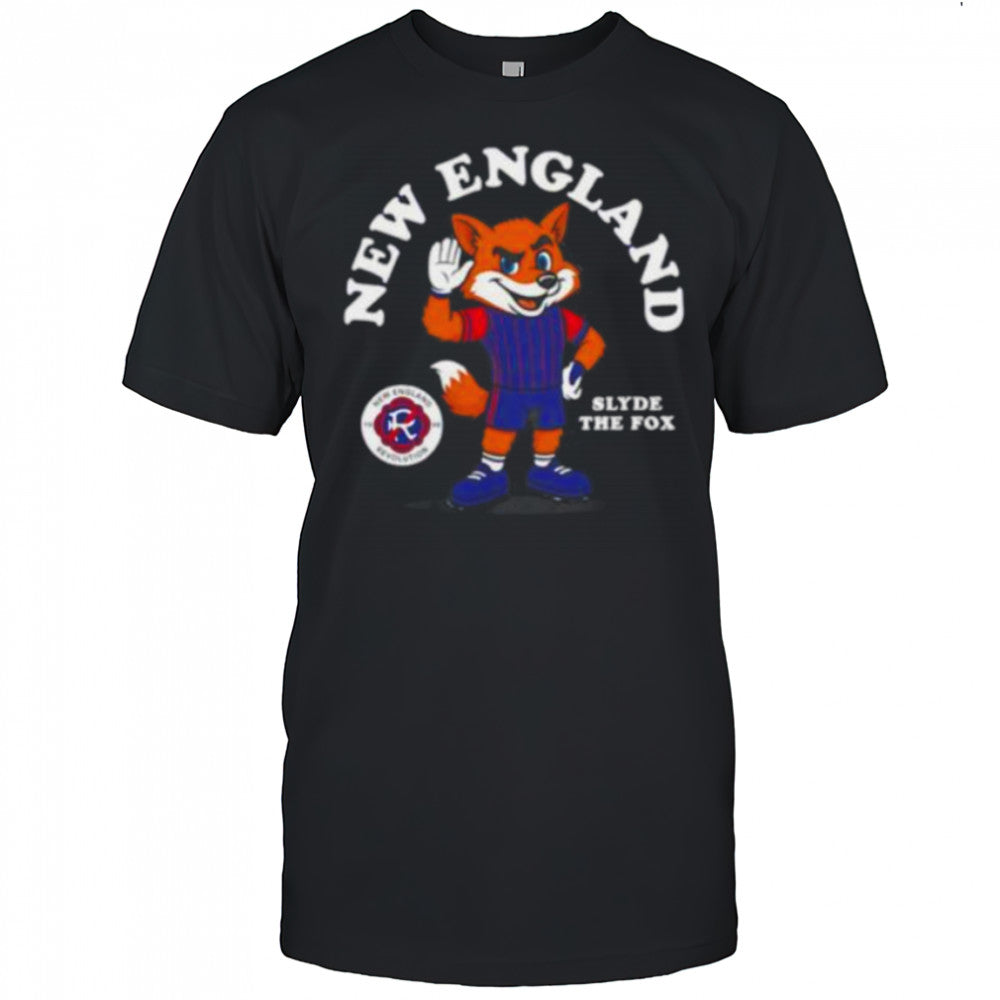 New England Revolution Slyde the Fox mascot shirt