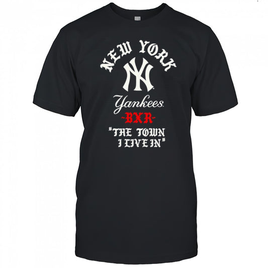 New York Yankees Raised in New York Town shirt