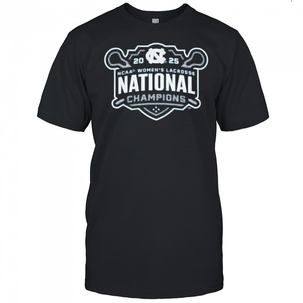 North Carolina Tar Heels 2025 NCAA Women’s Lacrosse National Champions Inside Carolina t shirt
