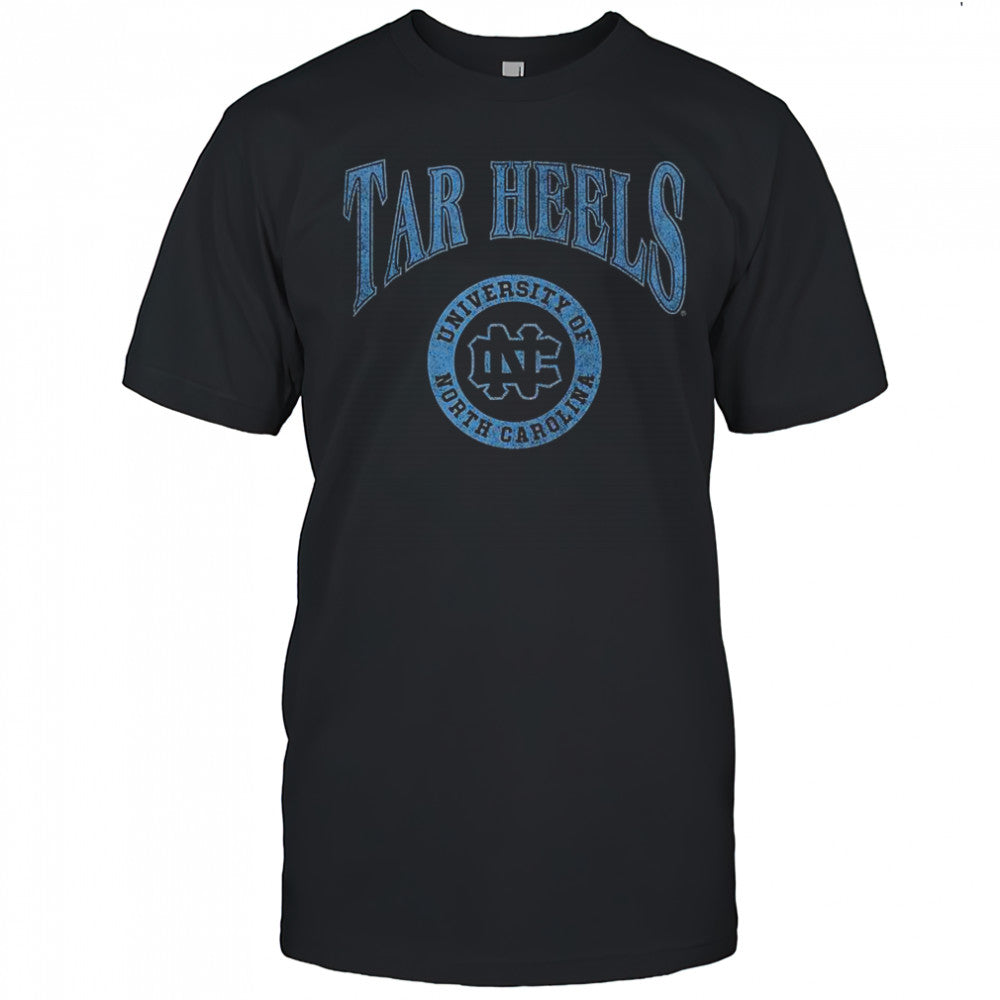 North Carolina Tar Heels Arched Logo Lockup Slub T Shirt