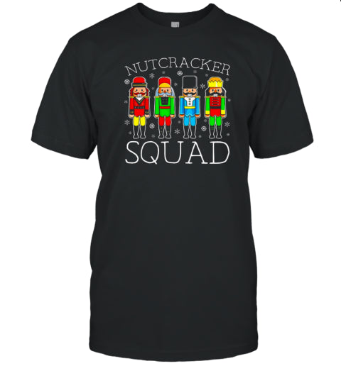 Nutcracker Squad Ballet Matching Family Christmas T Shirt