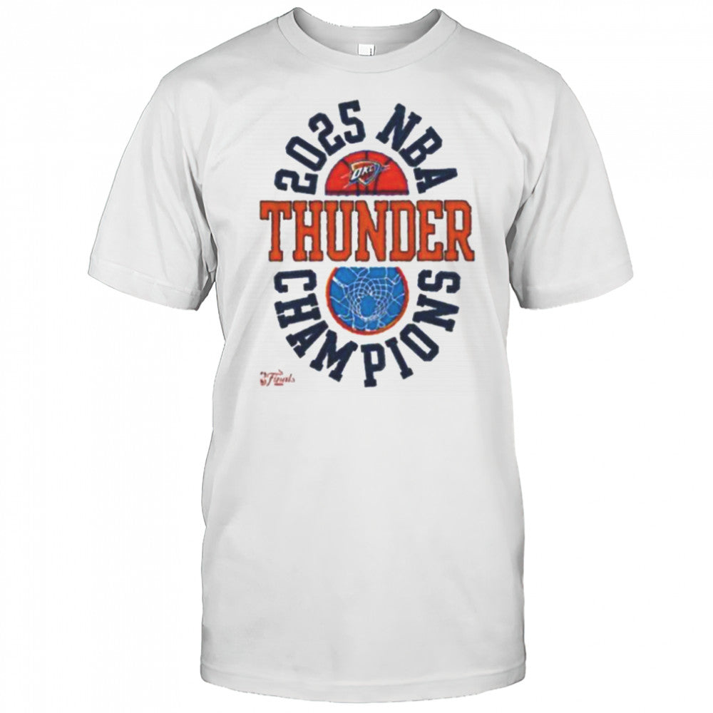 Oklahoma City Thunder Winner Basketball 2025 NBA Finals Champions shirt