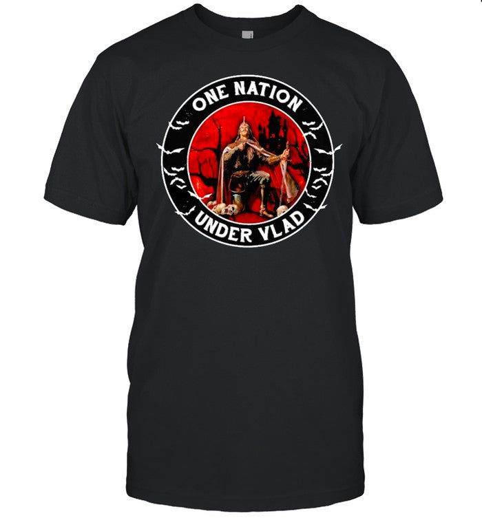 One Nation Under Vlad blood moon Halloween shirt