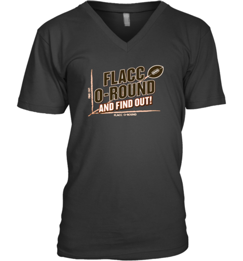 Flacco Round And Find Out033 V Neck T Shirt