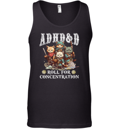 Adhdampd Roll For Concentration Tank Top