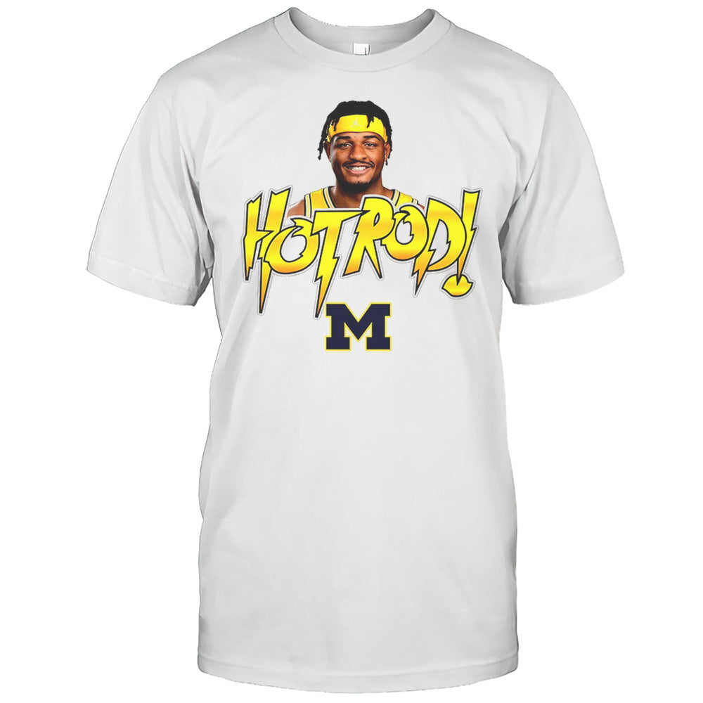 Roddy Gayle Jr Hot Rod Michigan Wolverines Shirt