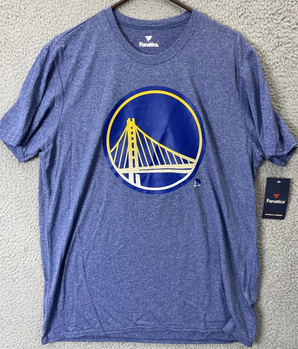 Golden State Warriors Fanatics Mens T-shirt California Blue Size Xl | Trendy Graphic Tee | Casual Unisex T-shirt