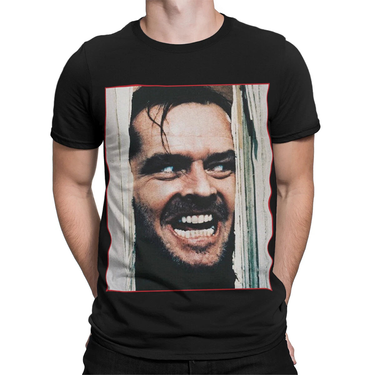The Shining Jack Torrance Horror Movie Character Mens T-shirt Womens Graphic Tee