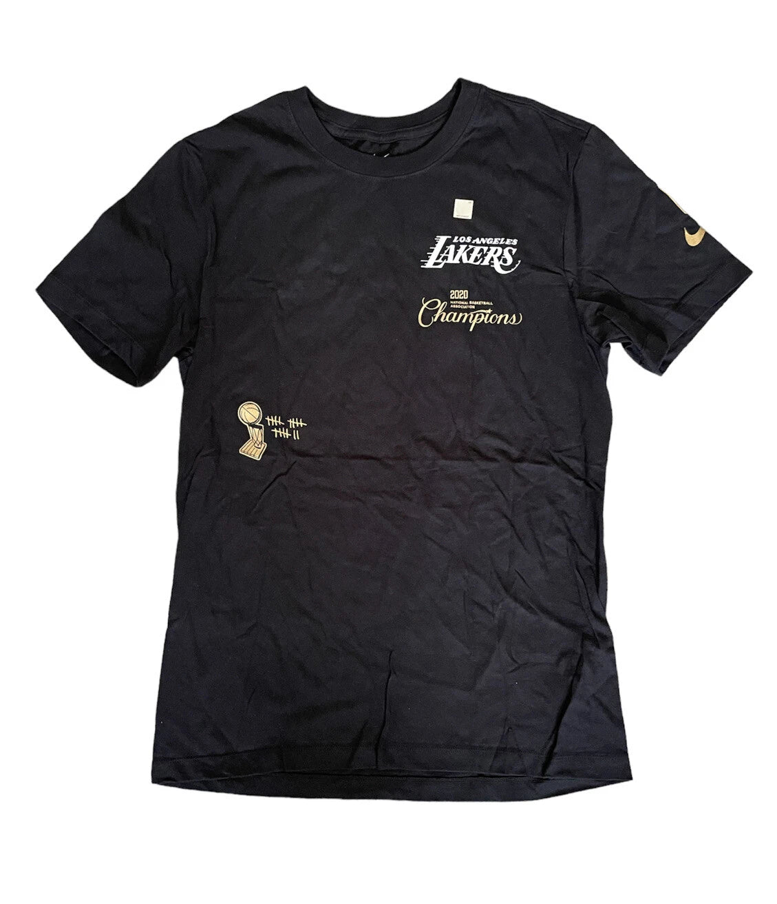 Los Angeles Lakers Nike 2020 Nba Finals Champions Celebration T-shirt Size Small | Trendy Graphic Tee | Casual Unisex T-shirt